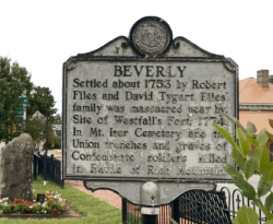 Beverly Historical Marker