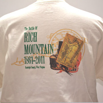 Battle of Rich Mountain 1861 - 2011 T-Shirt